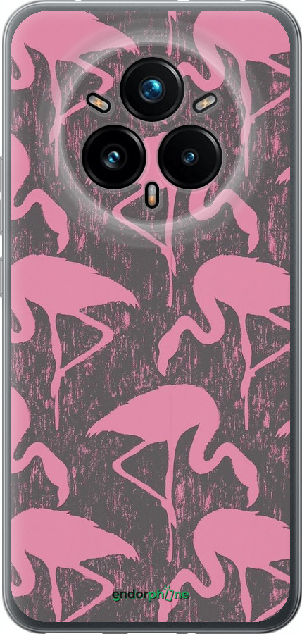 Силіконовий чехол Vintage-Flamingos для Realme 14 PRO + - 4171u-3968 изображение 