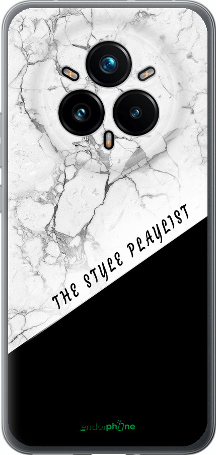 Силиконовый чехол The style playlist для Realme 14 PRO + - 4308u-3968 изображение 