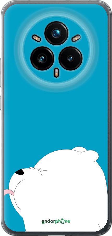 Силиконовый чехол Мишка 1 для Realme 14 PRO + - 4358u-3968 изображение 