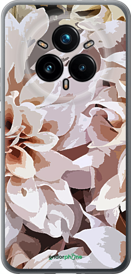 Силіконовий чехол Півонії аквареллю для Realme 14 PRO + - 4376u-3968 изображение 