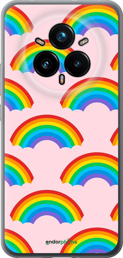 Силиконовый чехол Rainbows для Realme 14 PRO + - 4478u-3968 изображение 
