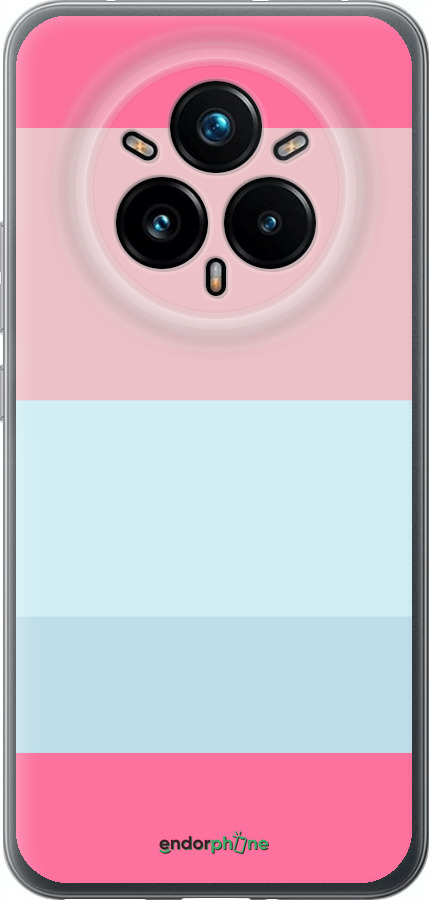 Силиконовый чехол Полосы1 для Realme 14 PRO + - 4589u-3968 изображение 