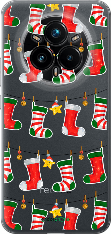 Силіконовий чехол Новорічний 9 для Realme 14 PRO + - 4622u-3968 изображение 