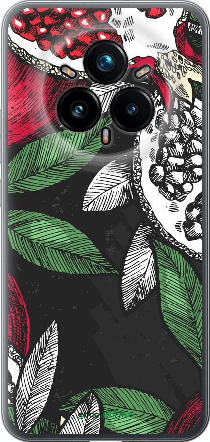 Силиконовый чехол Гранат для Realme 14 PRO + - 4692u-3968 изображение 