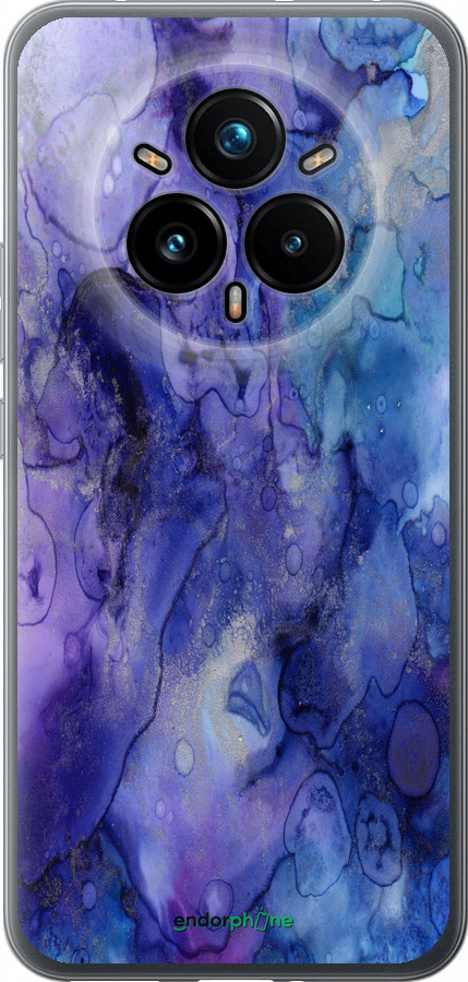 Силиконовый чехол Мрамор 7 для Realme 14 PRO + - 4802u-3968 изображение 