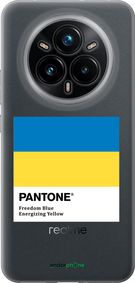 Силиконовый чехол Прапор Пантон для Realme 14 PRO + - 5275u-3968 изображение 