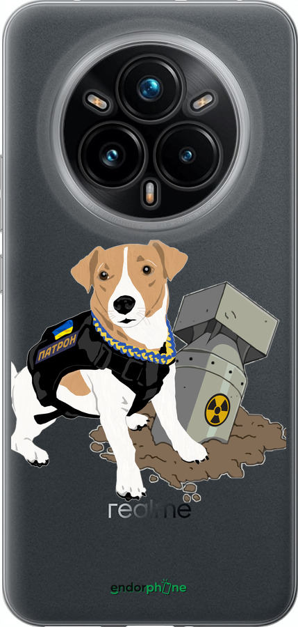 Силиконовый чехол Патрон v2 для Realme 14 PRO + - 5321u-3968 изображение 