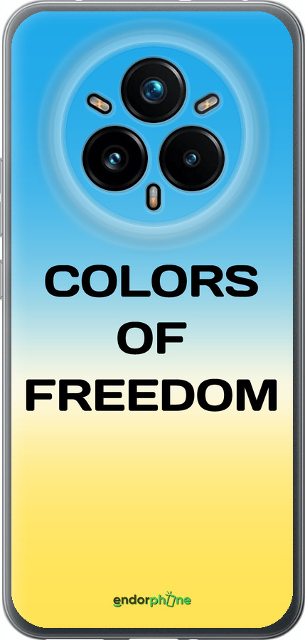 Силіконовий чехол Colors of Freedom для Realme 14 PRO + - 5453u-3968 изображение 