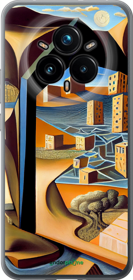 Силиконовый чехол Абстракция v2 для Realme 14 PRO + - 5618u-3968 изображение 