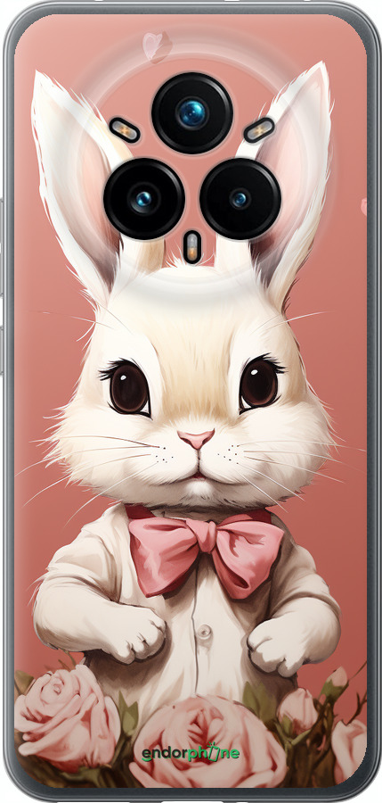 Силиконовый чехол Зайчик для Realme 14 PRO + - 5669u-3968 изображение 