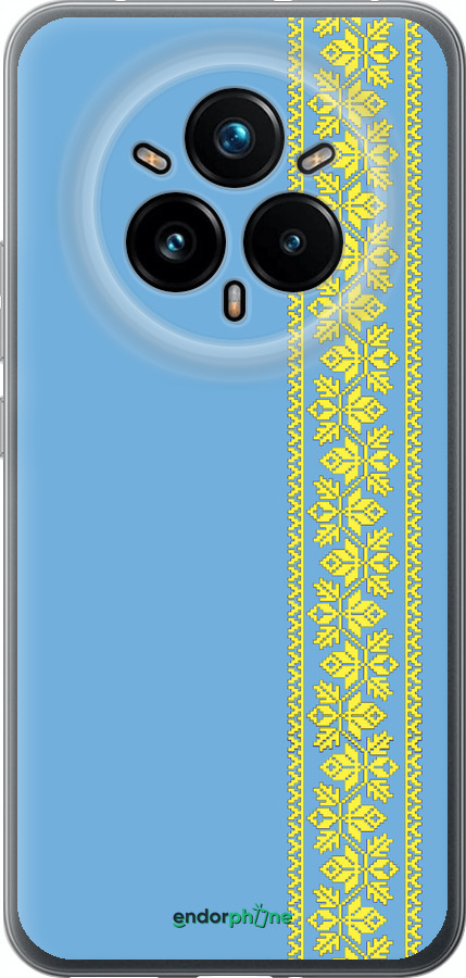 Силиконовый чехол Вышиванка 33 для Realme 14 PRO + - 602u-3968 изображение 