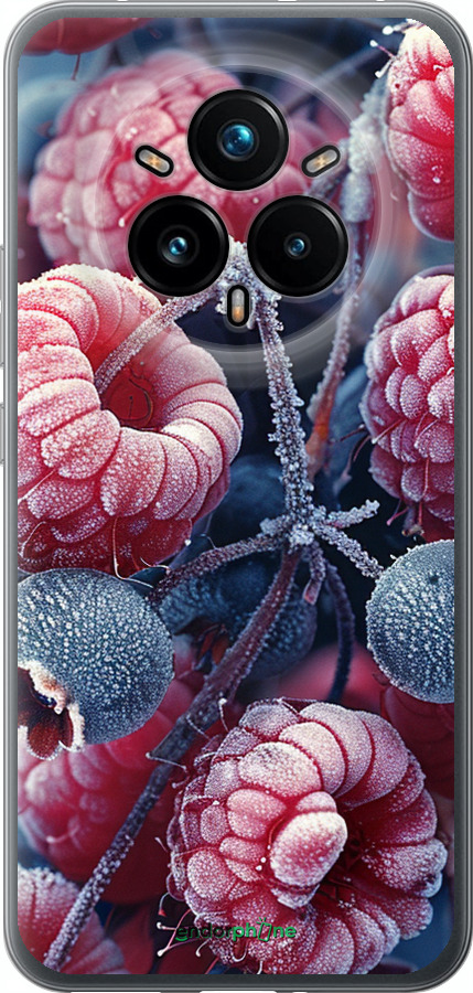Силиконовый чехол Морозные ягоды для Realme 14 PRO + - 6033u-3968 изображение 
