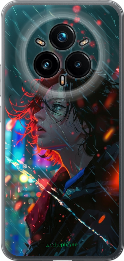 Силіконовий чехол Нічні вогні для Realme 14 PRO + - 6096u-3968 изображение 