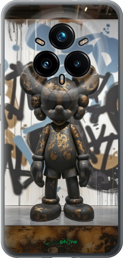 Силиконовый чехол Bronze kaws v2 для Realme 14 PRO + - 6098u-3968 изображение 