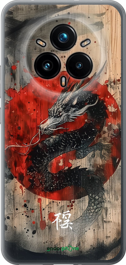 Силиконовый чехол Восточный дух для Realme 14 PRO + - 6100u-3968 изображение 