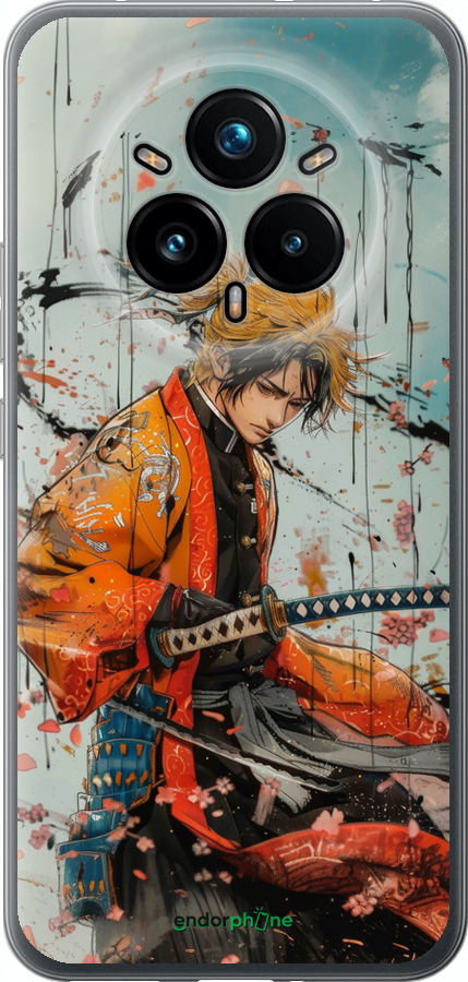Силіконовий чехол Agatsuma Zenitsu: Вбивця демонів для Realme 14 PRO + - 6118u-3968 изображение 