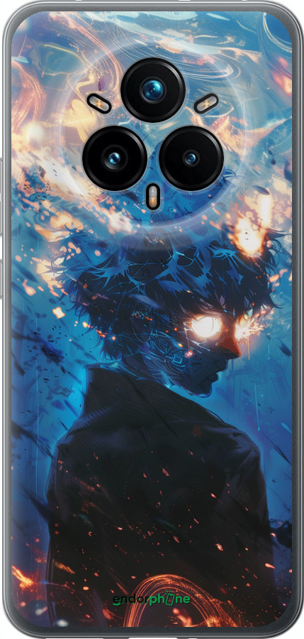 Силіконовий чехол Сатору Годжо для Realme 14 PRO + - 6129u-3968 изображение 