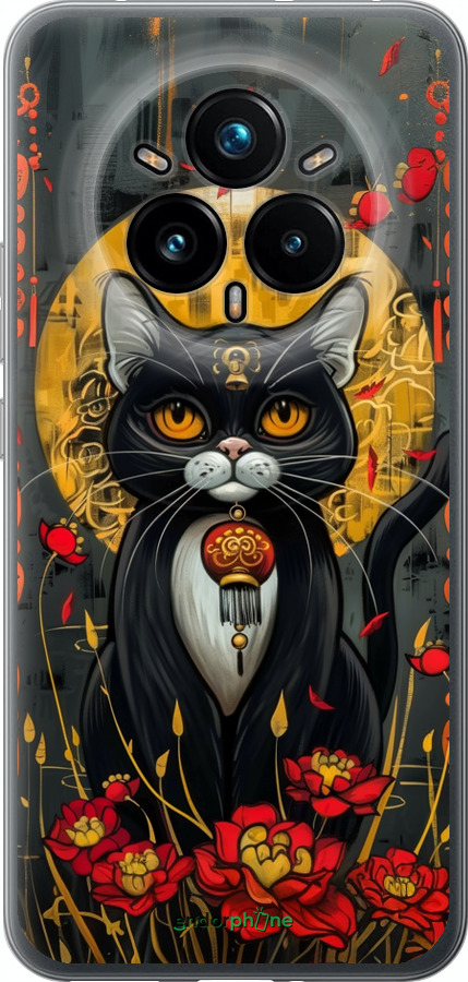 Силіконовий чехол China Cat для Realme 14 PRO + - 6134u-3968 изображение 