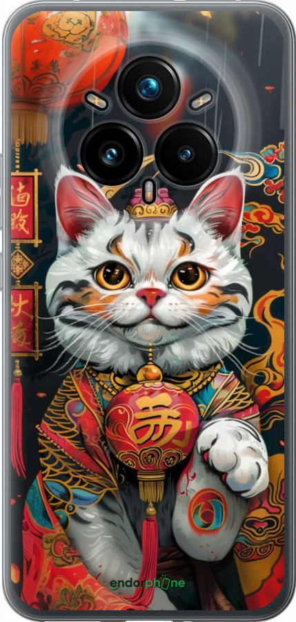 Силиконовый чехол China Cat v2 для Realme 14 PRO + - 6135u-3968 изображение 