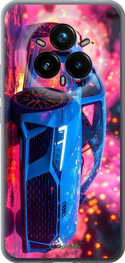 Силиконовый чехол Ауди для Realme 14 PRO + - 6286u-3968 изображение 