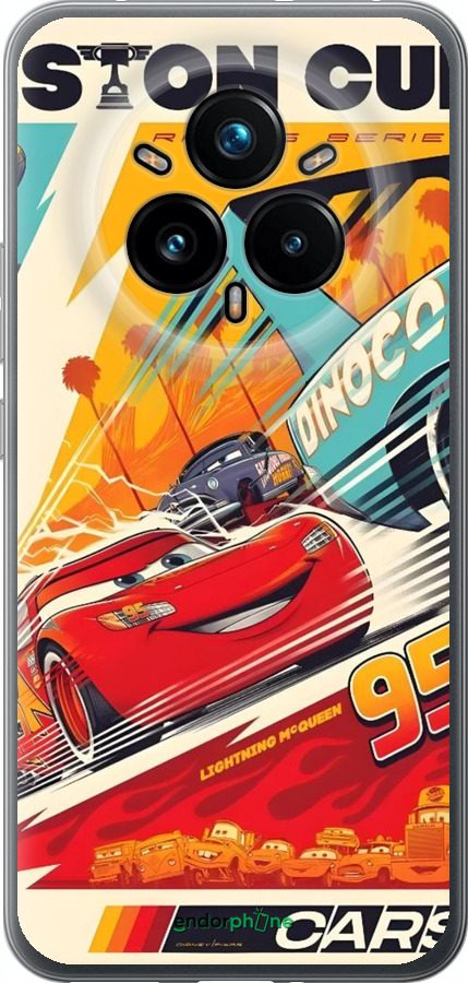 Силиконовый чехол Тачки для Realme 14 PRO + - 6288u-3968 изображение 