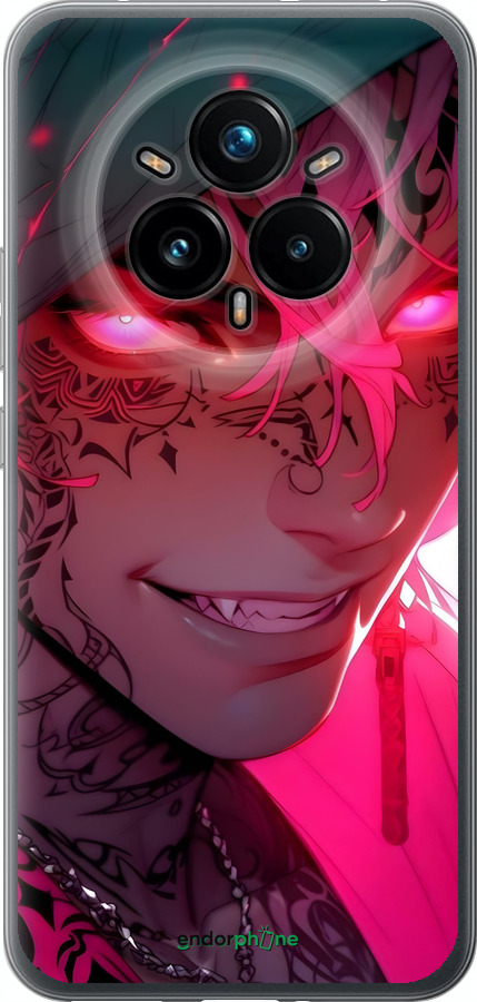 Силиконовый чехол Аниме демон 3 для Realme 14 PRO + - 6313u-3968 изображение 