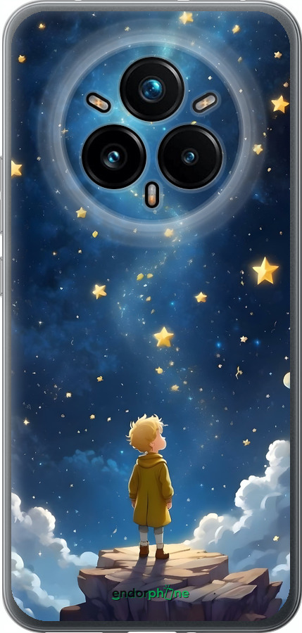 Силиконовый чехол Маленький принц для Realme 14 PRO + - 6326u-3968 изображение 