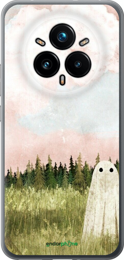 Силиконовый чехол Привидение для Realme 14 PRO + - 6401u-3968 изображение 