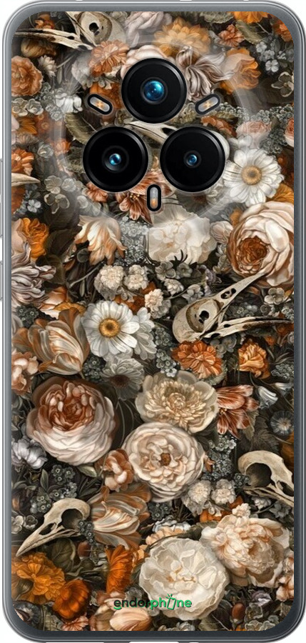 Силиконовый чехол В стиле барокко-мрачный для Realme 14 PRO + - 6404u-3968 изображение 