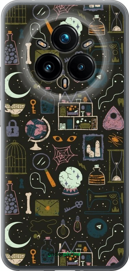 Силіконовий чехол Чаклунський принт для Realme 14 PRO + - 6425u-3968 изображение 