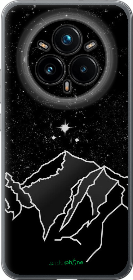 Силіконовий чехол Мінімалістичний гірський краєвид для Realme 14 PRO + - 6438u-3968 изображение 