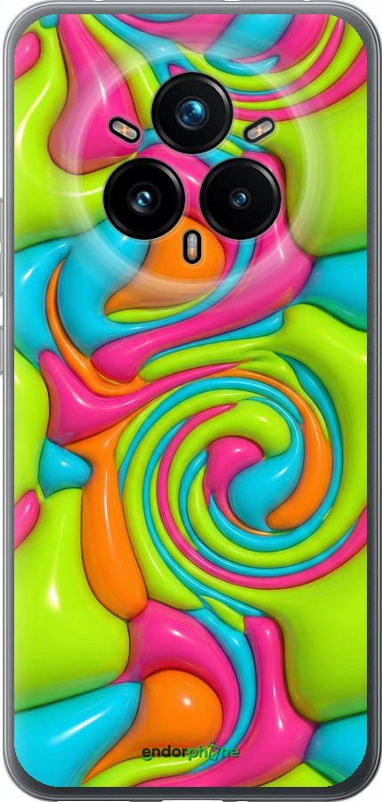 Силіконовий чехол Y2K Jelly Dream для Realme 14 PRO + - 6780u-3968 изображение 