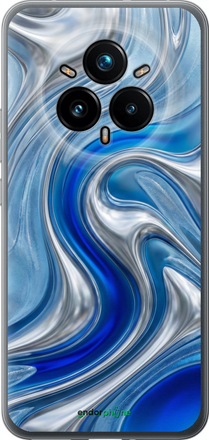 Силіконовий чехол Liquid Chrome для Realme 14 PRO + - 6781u-3968 изображение 