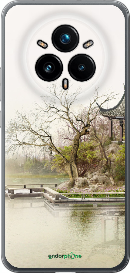 Силиконовый чехол Японский пейзаж для Realme 14 PRO + - 776u-3968 изображение 