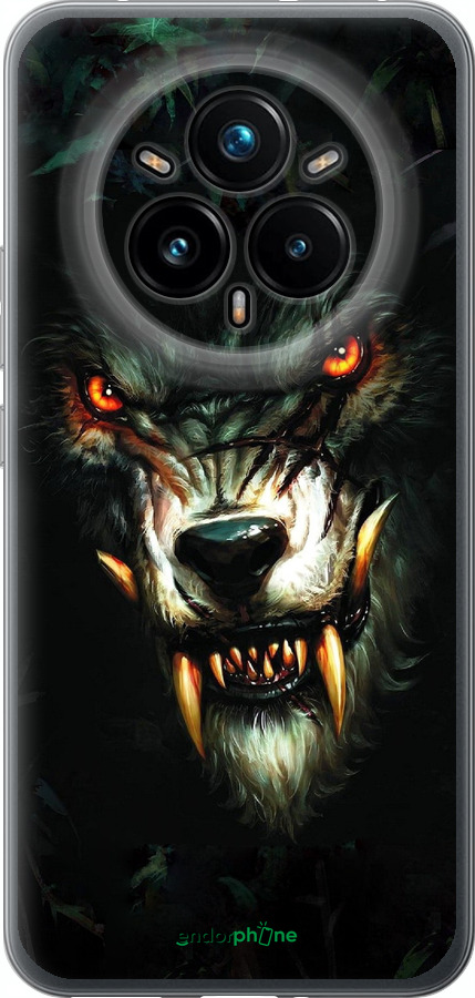 Силіконовий чехол Диявольський вовк для Realme 14 PRO + - 833u-3968 изображение 