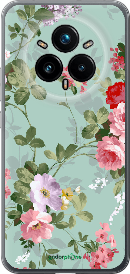 Силіконовий чехол Квіткові шпалери 2 для Realme 14 PRO + - 862u-3968 изображение 