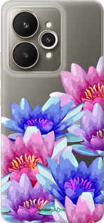 Силиконовый чехол Лотос для Realme 15 / 15 PRO - 4862u-4137 изображение 