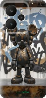 Силиконовый чехол Bronze kaws v2 для Realme 15 / 15 PRO - 6098u-4137 изображение 