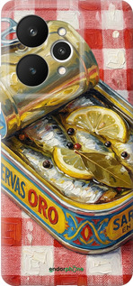 Силиконовый чехол Vintage Sardine Tin Phone для Realme 15 / 15 PRO - 6772u-4137 изображение 