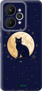 Силіконовий чехол Cute Cat Celestial/Witchy для Realme 15 / 15 PRO - 6787u-4137 изображение 