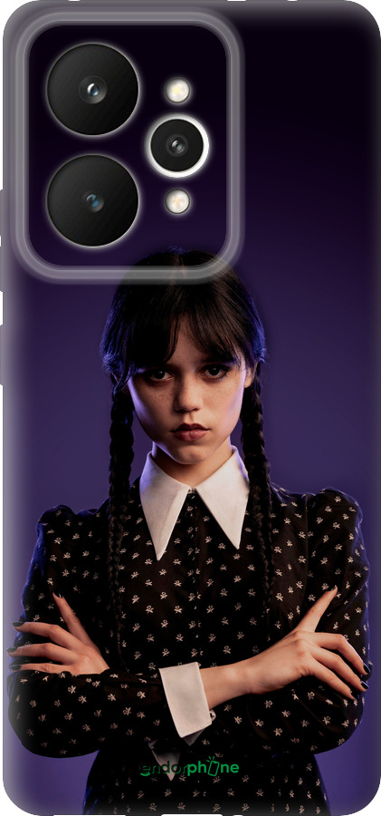 Силиконовый чехол Wednesday v3 для Realme 15 / 15 PRO - 5517u-4137 изображение 