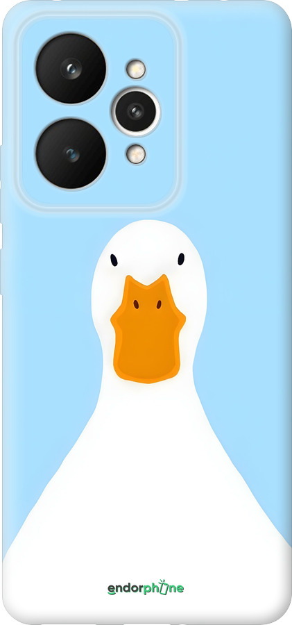 Силиконовый чехол Гусь для Realme 15 / 15 PRO - 6350u-4137 изображение 