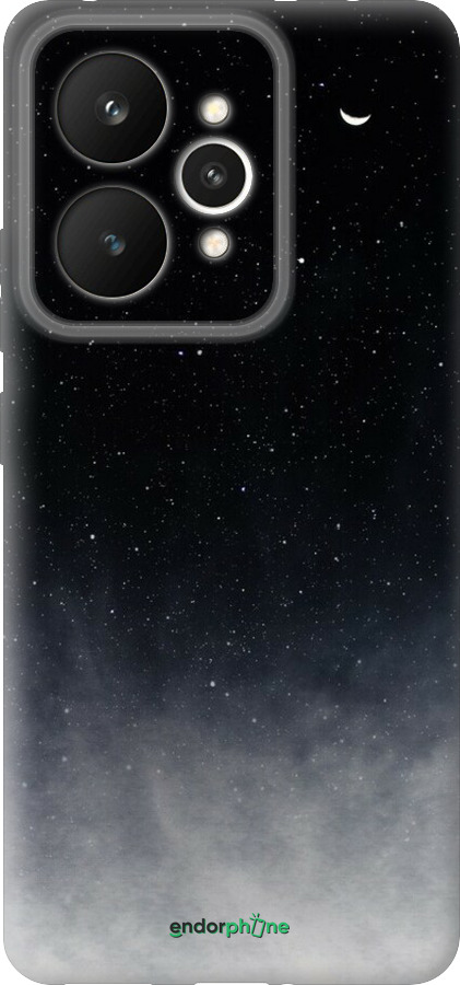 Силиконовый чехол Сині хмари, Синій місяць для Realme 15 / 15 PRO - 6396u-4137 изображение 