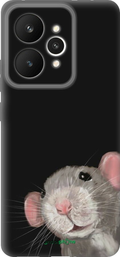 Силиконовый чехол The Peeking Rat для Realme 15 / 15 PRO - 6442u-4137 изображение 