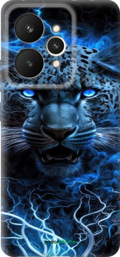 Силиконовый чехол Ледяной леопард для Realme 15 / 15 PRO - 6460u-4137 изображение 