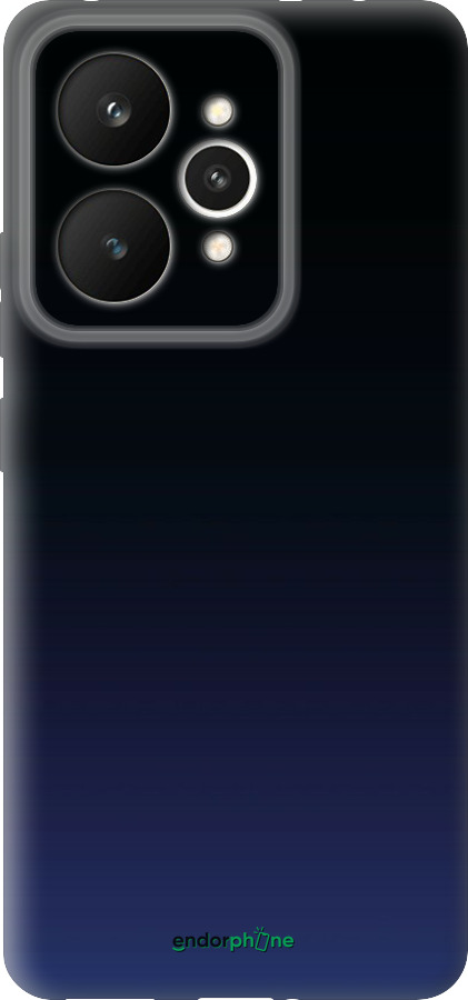 Силіконовий чехол Градієнт у темно-синьому стилі для Realme 15 / 15 PRO - 6542u-4137 изображение 