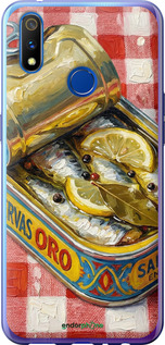 Силиконовый чехол 'Vintage Sardine Tin Phone' для Realme X Lite изображение 3