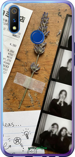 Силиконовый чехол 'Aesthetic Scrapbook Collage' для Realme X Lite изображение 4