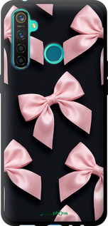 TPU чехол Coquette Ribbons Dark Coquette для Realme 5 Pro - 6767b-1861 изображение 