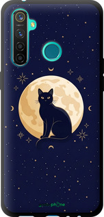 TPU чохол 'Cute Cat Celestial/Witchy' для Realme 5 Pro зображення 3